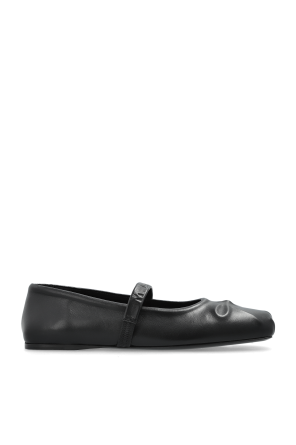 フラットシューズ MARNI Woman Ballet flats Black BAMS004700P3628 00N99 Marni Leather ballet flats | Women's Shoes | Vitkac
